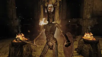 Dustman's Cairn Boss — Thohild the Inferno