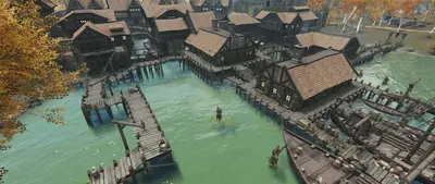 Riften Docks Overhaul — обновлённые причалы Рифтена