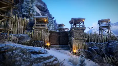 Орочья крепость Нарзулбур — обновлённая и укреплённая цитадель