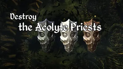 Destroy the Acolyte Priests — охота на жрецов Драконов