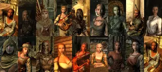 Decent Women — Улучшение лиц женщин NPC в Skyrim