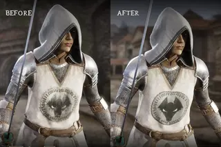 Cleaner Kvatch Cuirass — улучшенная броня стражи Кватча