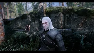 Geralt of Rivia Race — Ведьмак Геральт расa со знаками