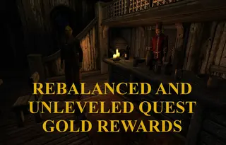 Rebalanced and Unleveled Quest — переработанные награды за квесты