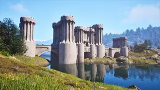 Imperial Gateway — оживлённый мост Талоса и деревня Вайе