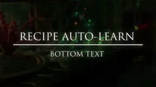 Recipe Auto-Learn — автоматическое изучение рецептов