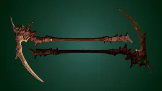 Scythe of Sorrow — Уникальная Дэдрическая Косa