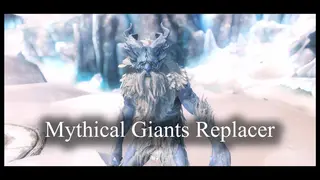 Mythical Giants Replacer Skyrim — новые модели великанов