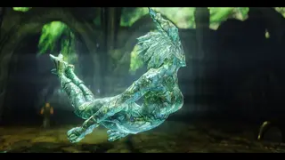 Sylphs of Glass Skyrim — стеклянный атронах и новое существо