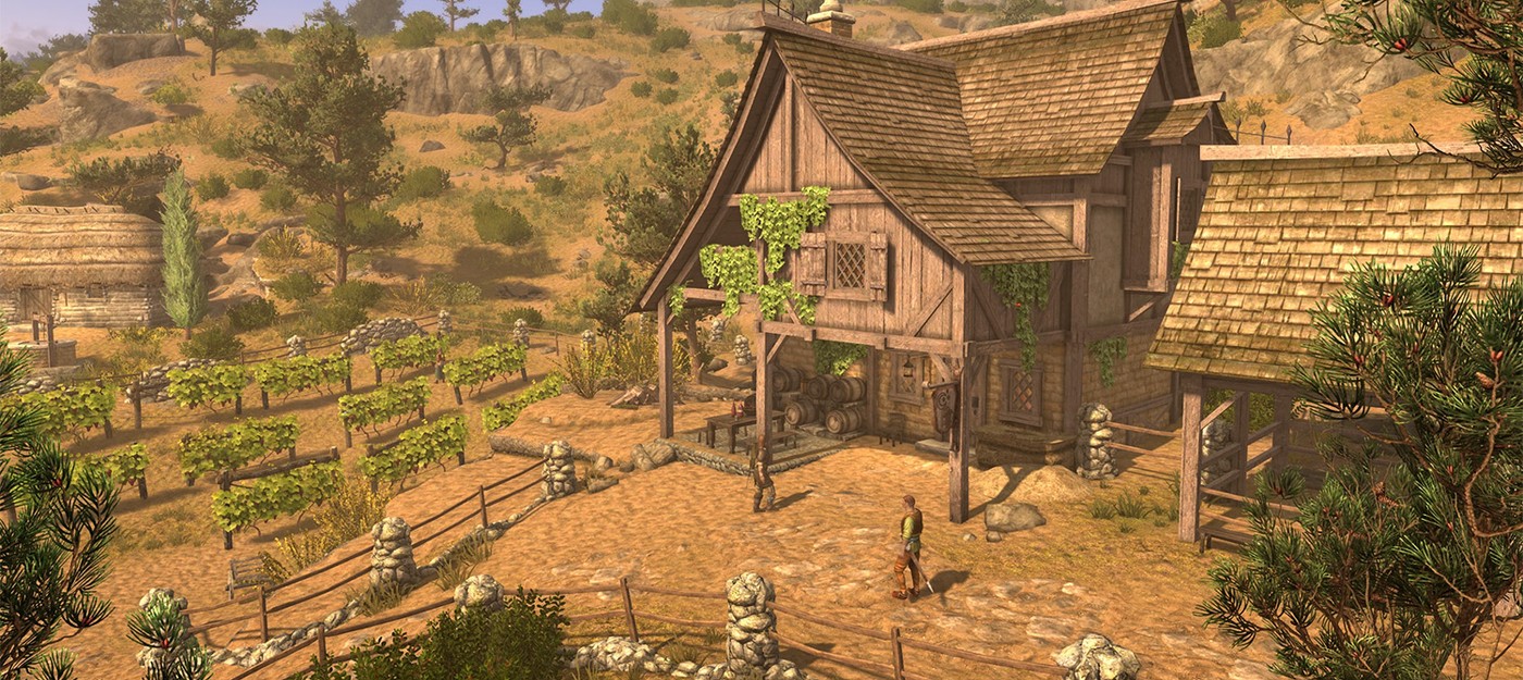 Новый тизер Beyond Skyrim: Cyrodiil — Анвил спустя 200 лет